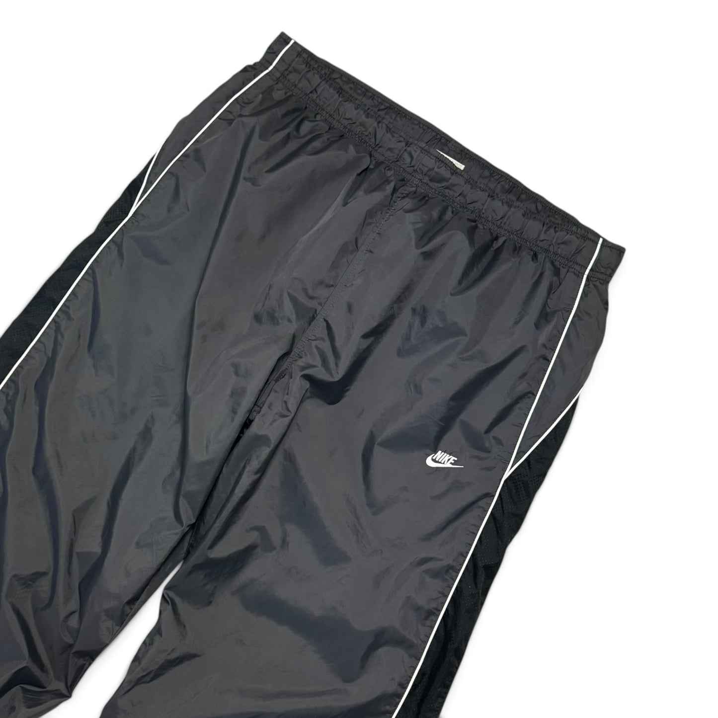 SUPER RARE 2000s Baggy Nike Trackpants Grey *PREMIUM* - (L)