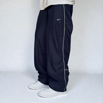 RARE 2000s Nike Trackpants Navy - (M)