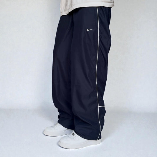 RARE 2000s Nike Trackpants Navy - (M)