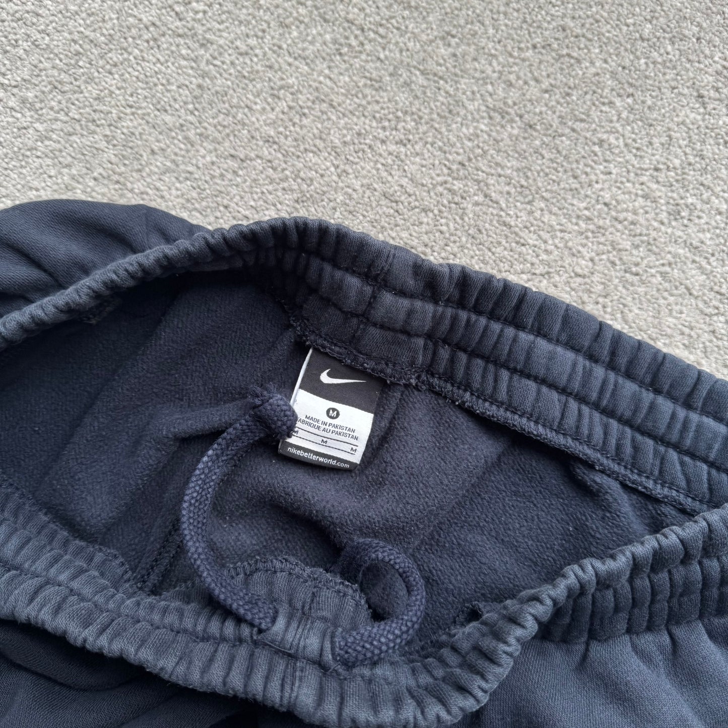 RARE 2000s Nike Joggers Navy - (M)