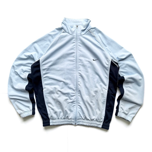 RARE 2000s Nike Track Jacket Blue - (M)