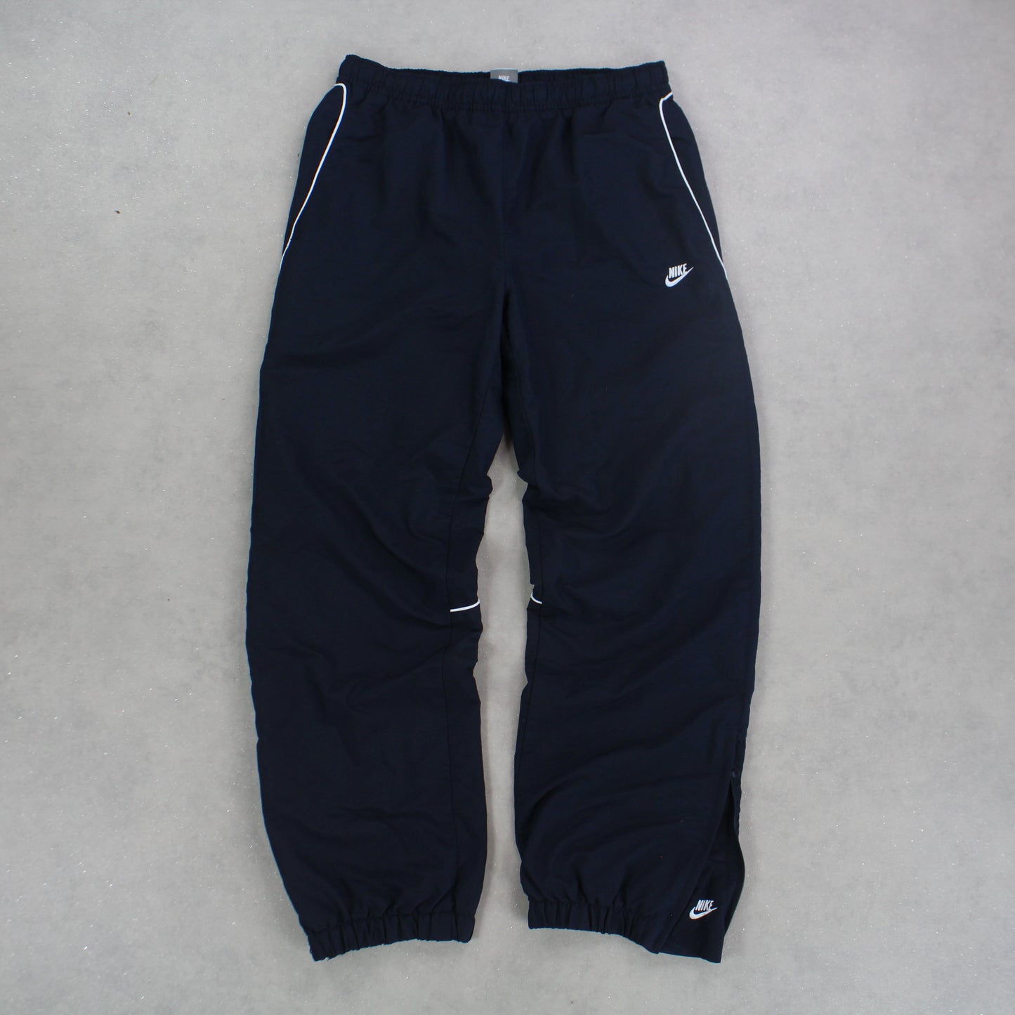 RARE 2000s Nike Trackpants Navy - (M/L)