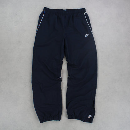 RARE 2000s Nike Trackpants Navy - (M/L)