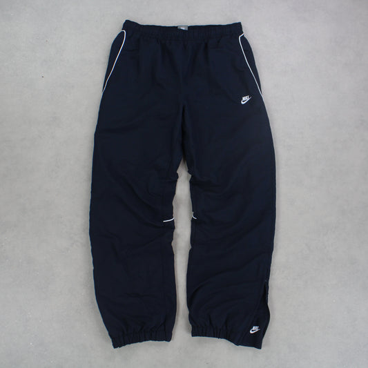RARE 2000s Nike Trackpants Navy - (M/L)