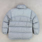 SUPER RARE 00s Nike Puffer Jacket Grey - (S)