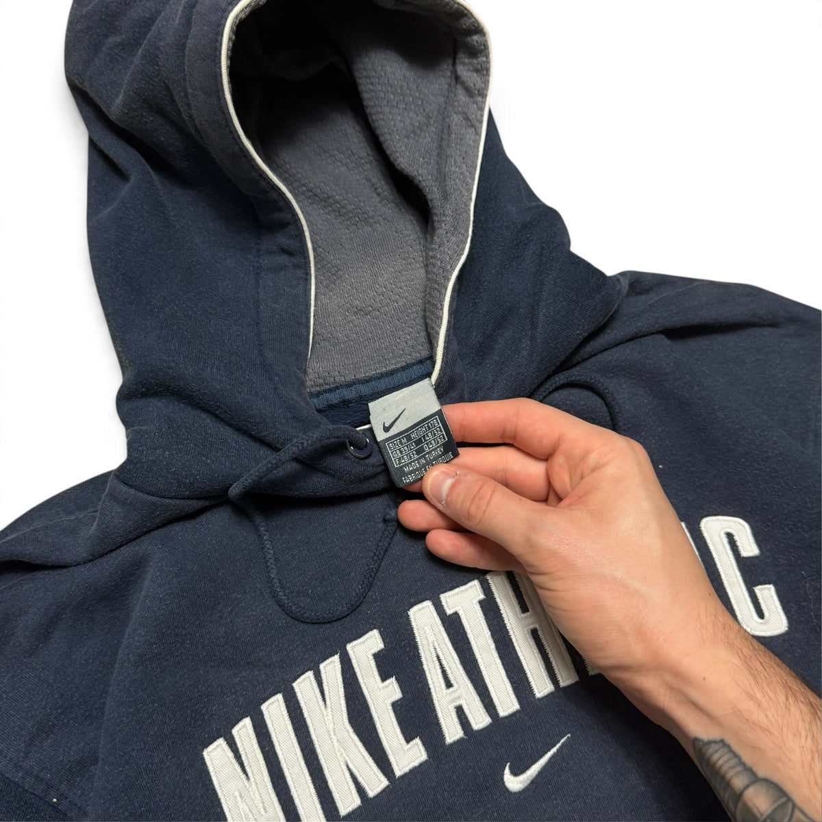 RARE 2000s Nike Hoodie Navy - (M)