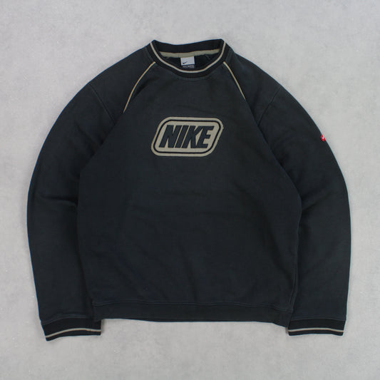 RARE 00s Nike Spell Out Sweatshirt - (M)