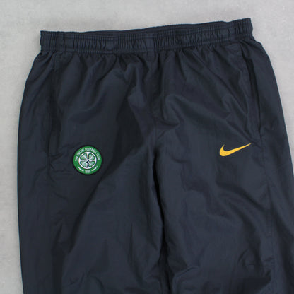 RARE 00s Nike Celtic FC Trackpants Grey - (L)