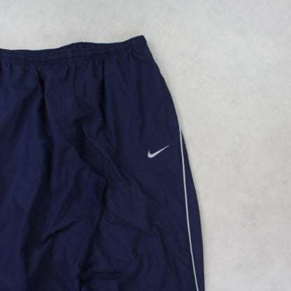 RARE 00s Nike Trackpants Navy - (M)