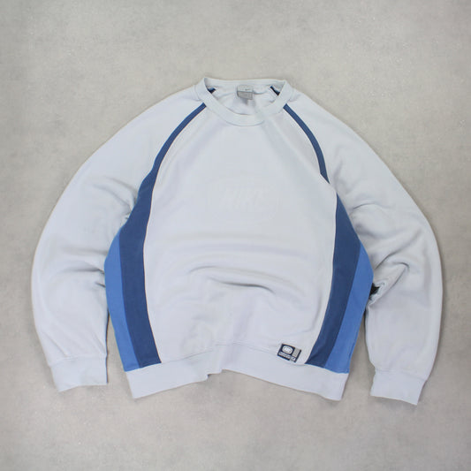 RARE 2000s Nike Sweatshirt Grey - (M)