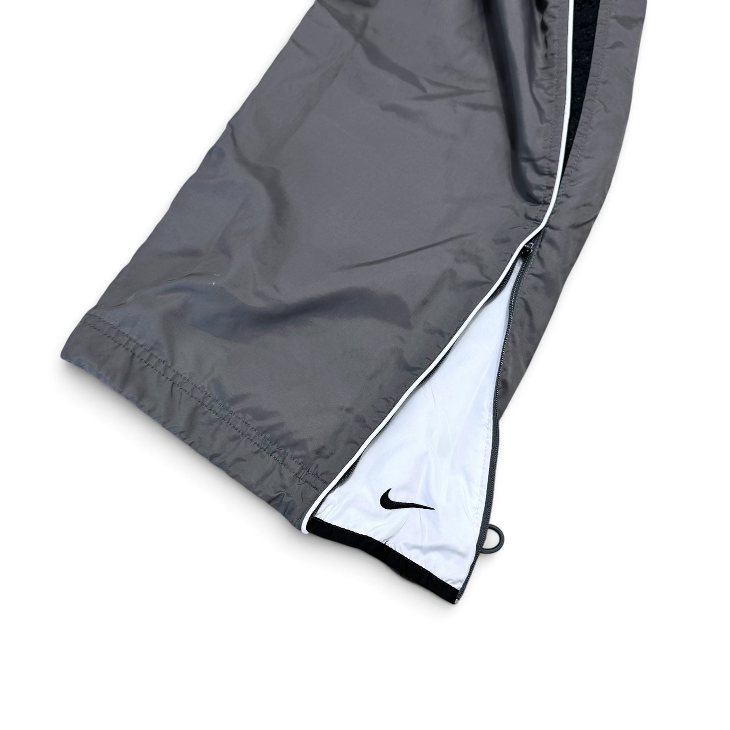SUPER RARE 2000s Baggy Nike Trackpants Grey *PREMIUM* - (L)