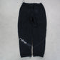 RARE 00s Nike Air Trackpants Black - (M)