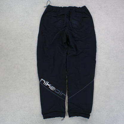 RARE 00s Nike Air Trackpants Black - (M)