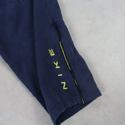 RARE 90s Baggy Nike Joggers Navy - (M)