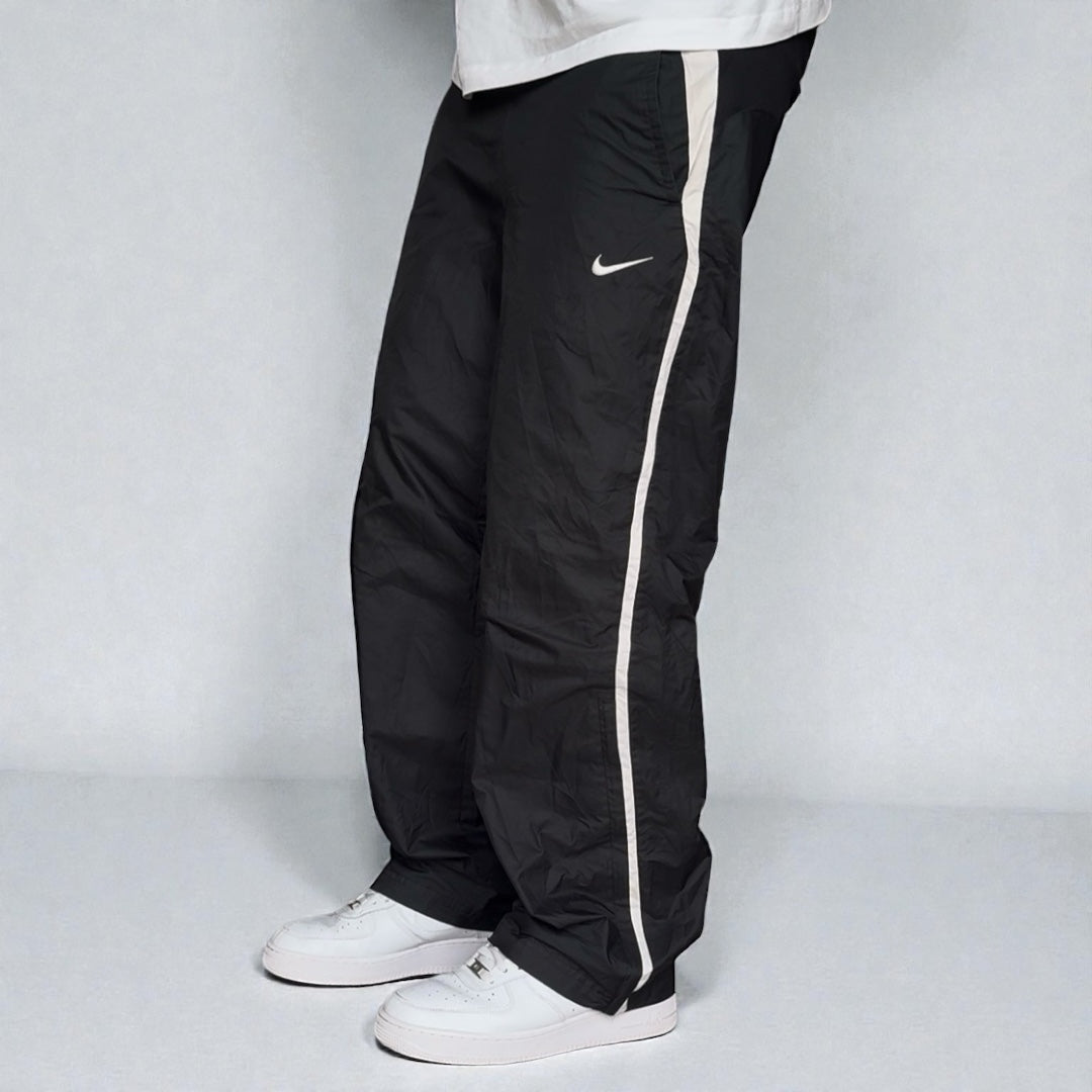 RARE 2000s Nike Trackpants Grey - (M)