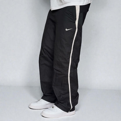 RARE 2000s Nike Trackpants Grey - (M)