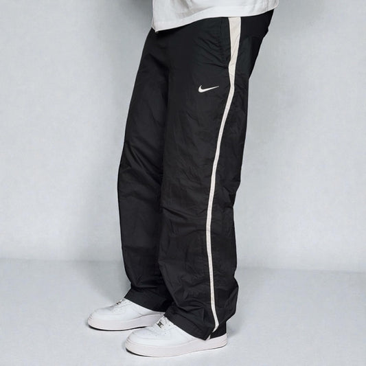 RARE 2000s Nike Trackpants Grey - (M)