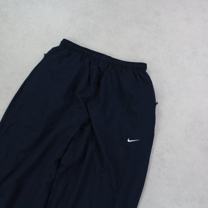 RARE 00s Nike Trackpants Navy - (S)