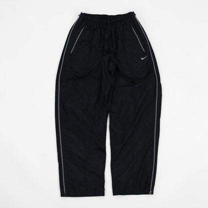 RARE 1990s Baggy Nike Trackpants Black - (XL)