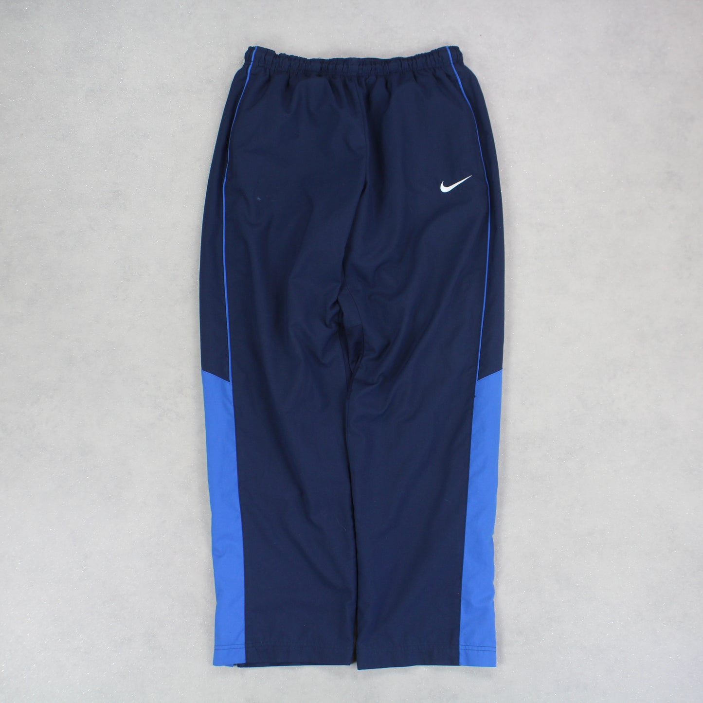 RARE Vintage 00s Nike Trackpants Blue - (M)