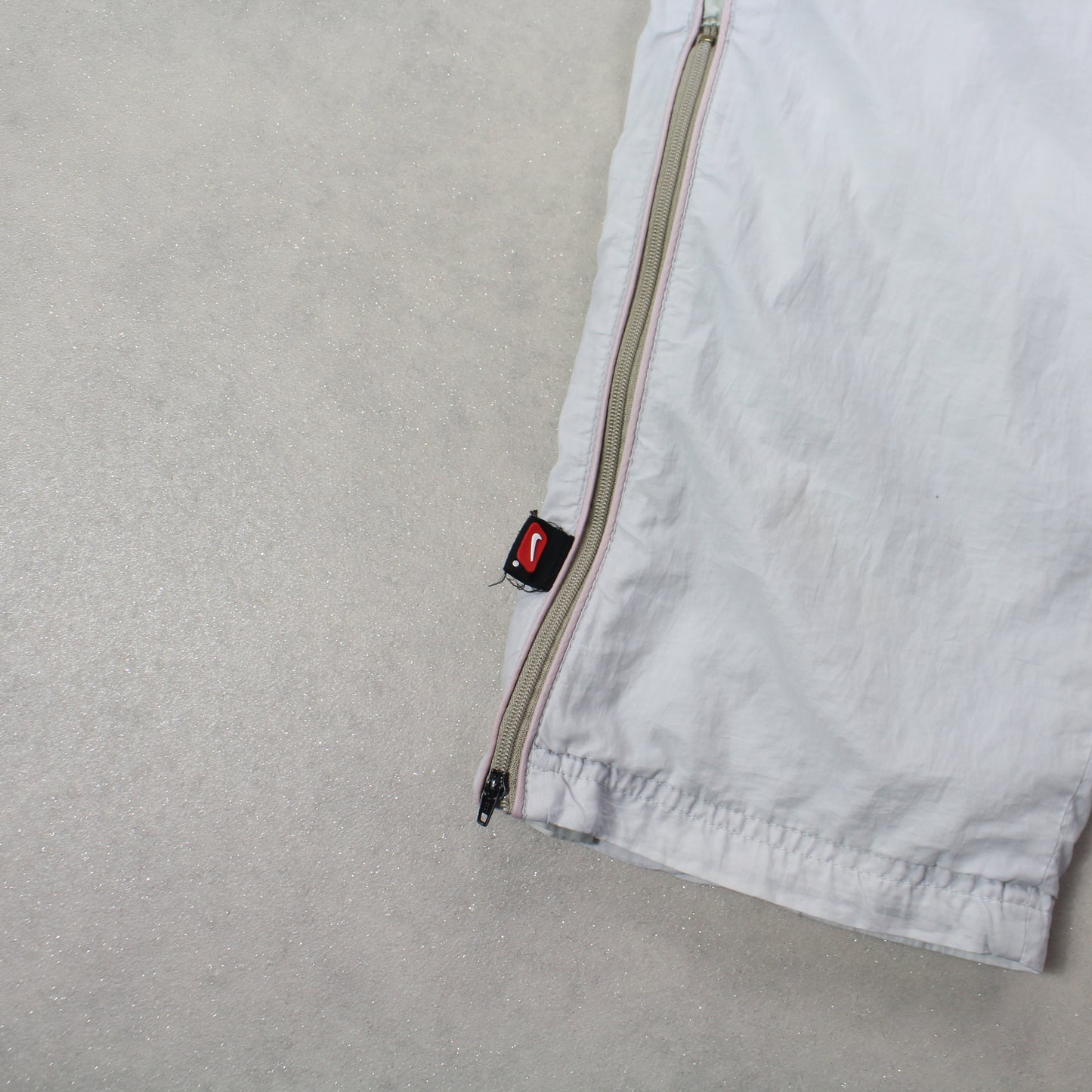 RARE 00s Nike Trackpants White - (M)