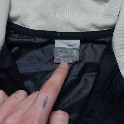 RARE 2000s Nike Track Jacket Navy - (XL)