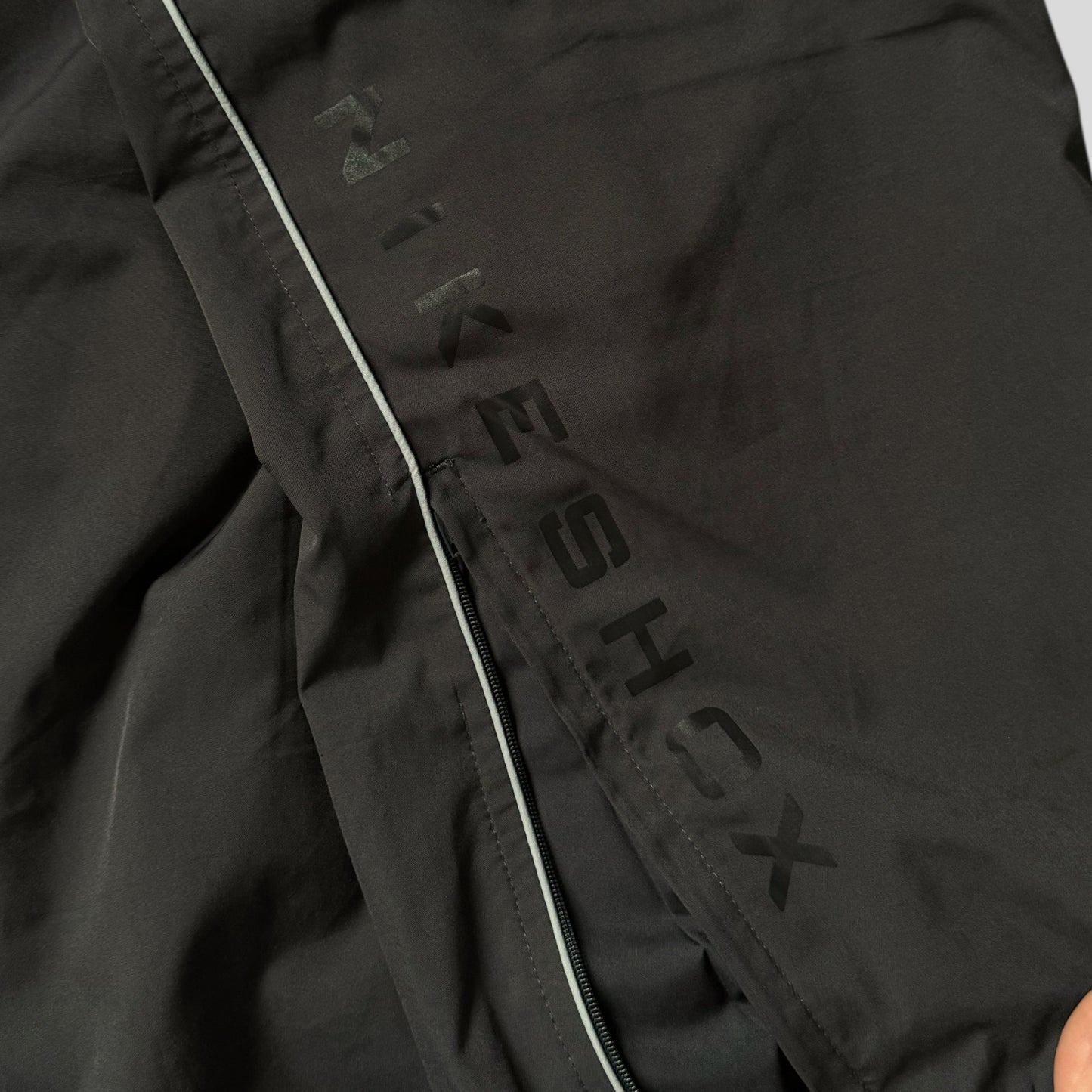 RARE 2000s Nike Shox Trackpants Grey - (L)