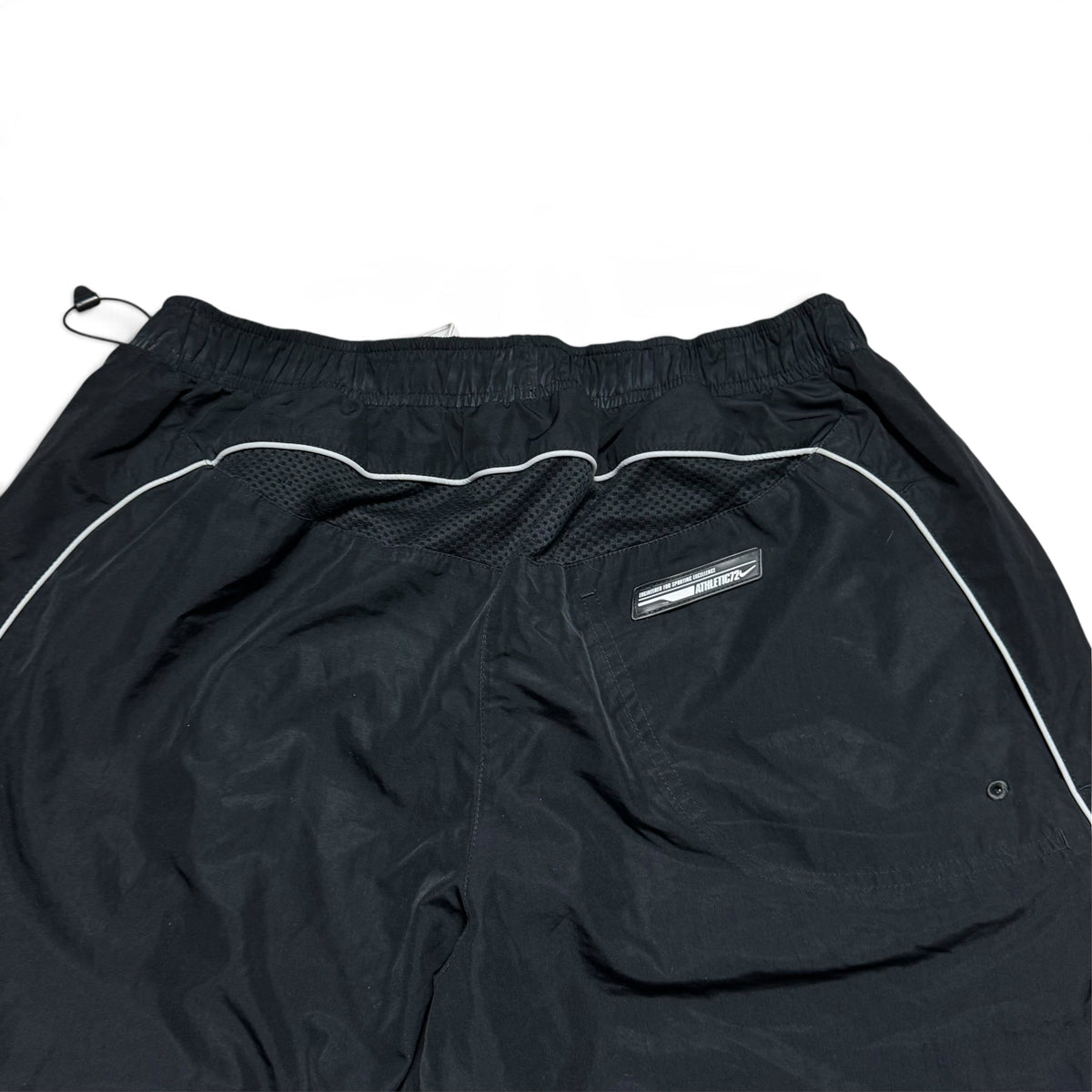 RARE 2000s Baggy Nike Trackpants Black - (L)