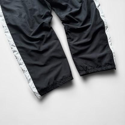 RARE Baggy Nike Trackpants Black - (L)