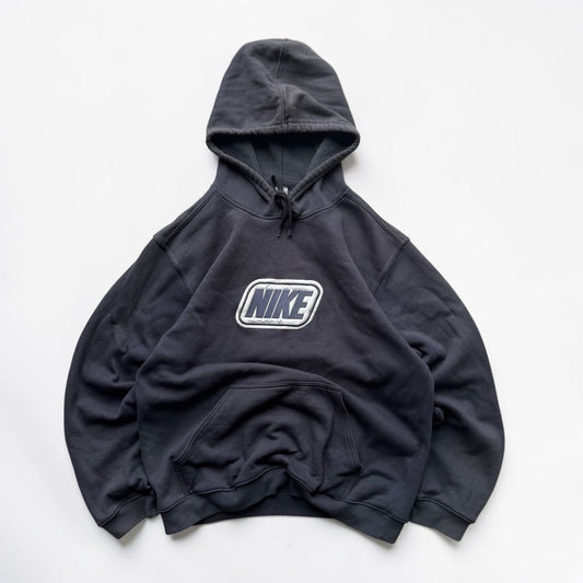 RARE 2000s Nike Hoodie Grey - (L)