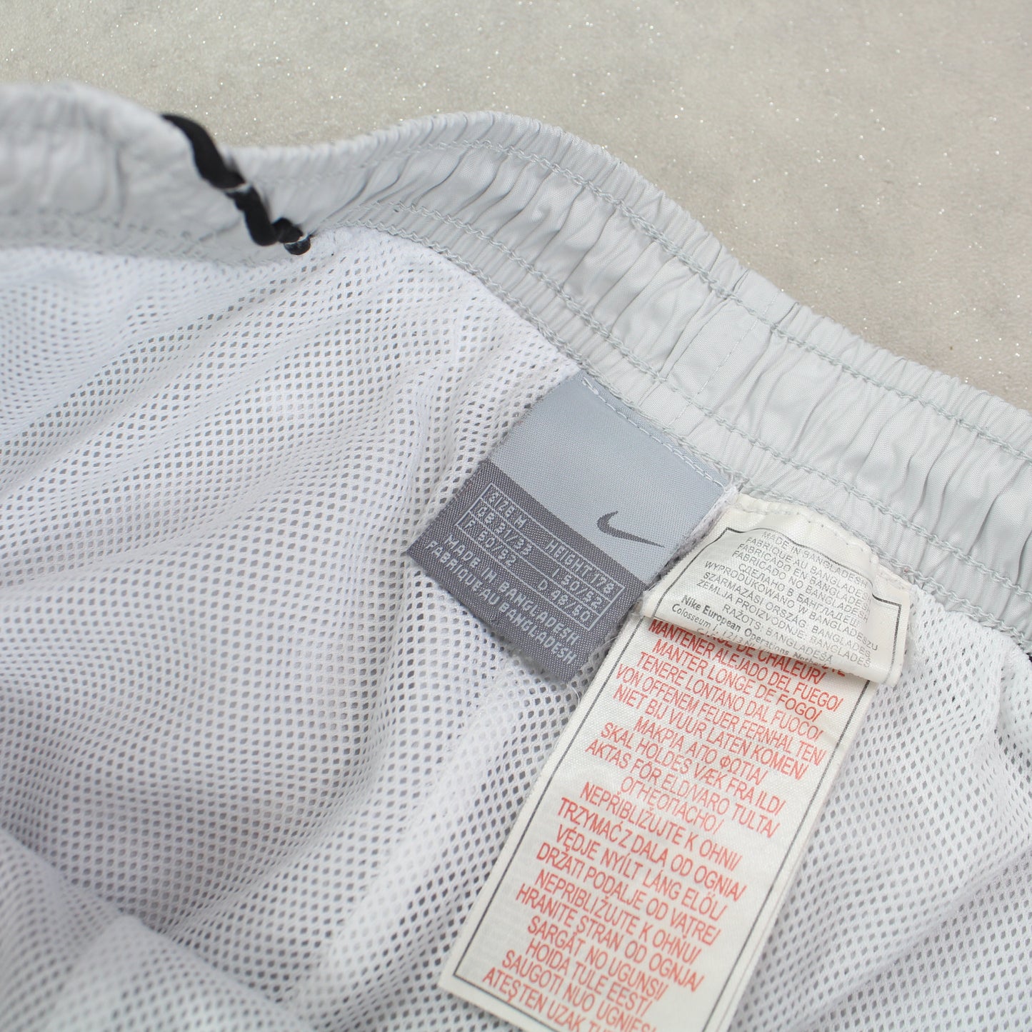 SUPER RARE 00s Nike Trackpants Grey - (M)