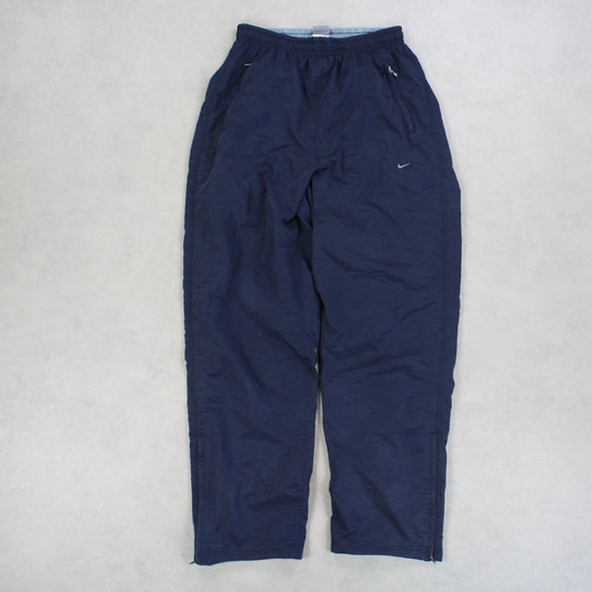 RARE 00s Nike Trackpants Navy - (S)