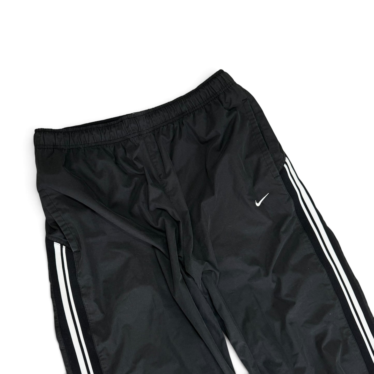 RARE 2000s Nike Trackpants Black - (L)