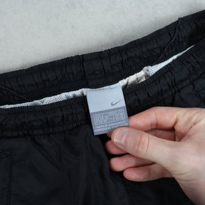 RARE 00s Nike Trackpants Black - (S)