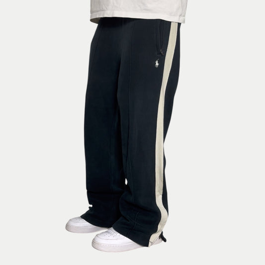 SUPER RARE 2000s Polo Ralph Lauren Joggers Black - (S/M)