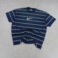 RARE Vintage 1990s Nike Swoosh T-Shirt Navy - (XL)