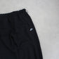 RARE 00s Nike Trackpants Black - (M)