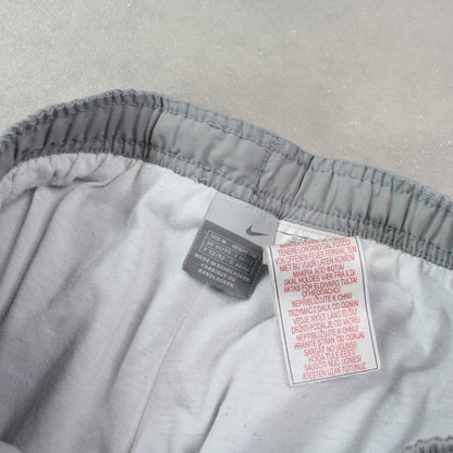 RARE 00s Nike Trackpants Grey - (S)