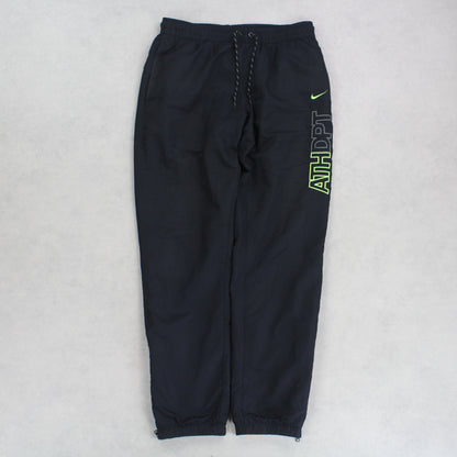 RARE Vintage 00s Nike Trackpants Black - (M)