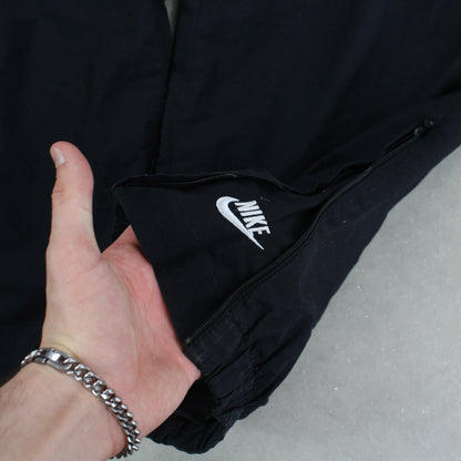 RARE 00s Nike Trackpants Black - (L)