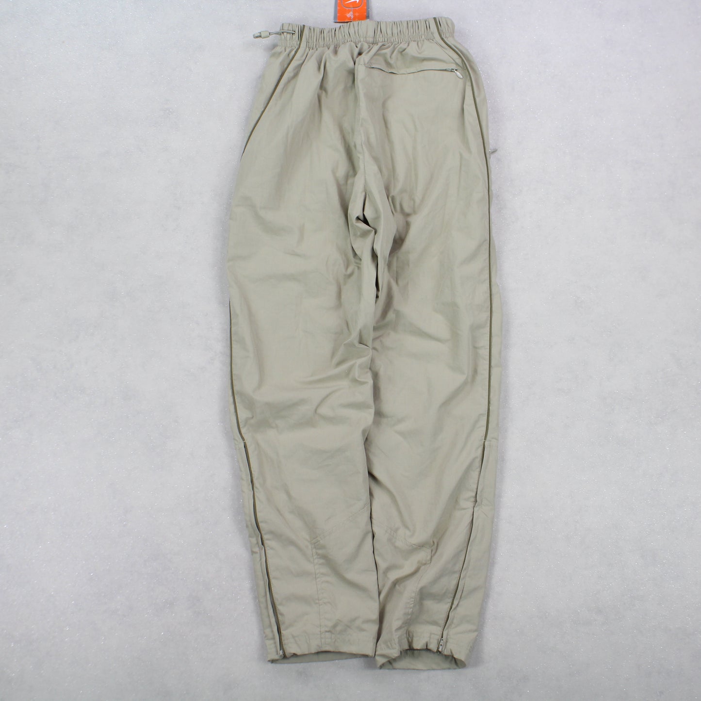 SUPER RARE Vintage 00s Nike Trackpants Beige BNWT - (XS)