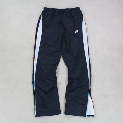 SUPER RARE 00s Nike Trackpants Navy - (S)