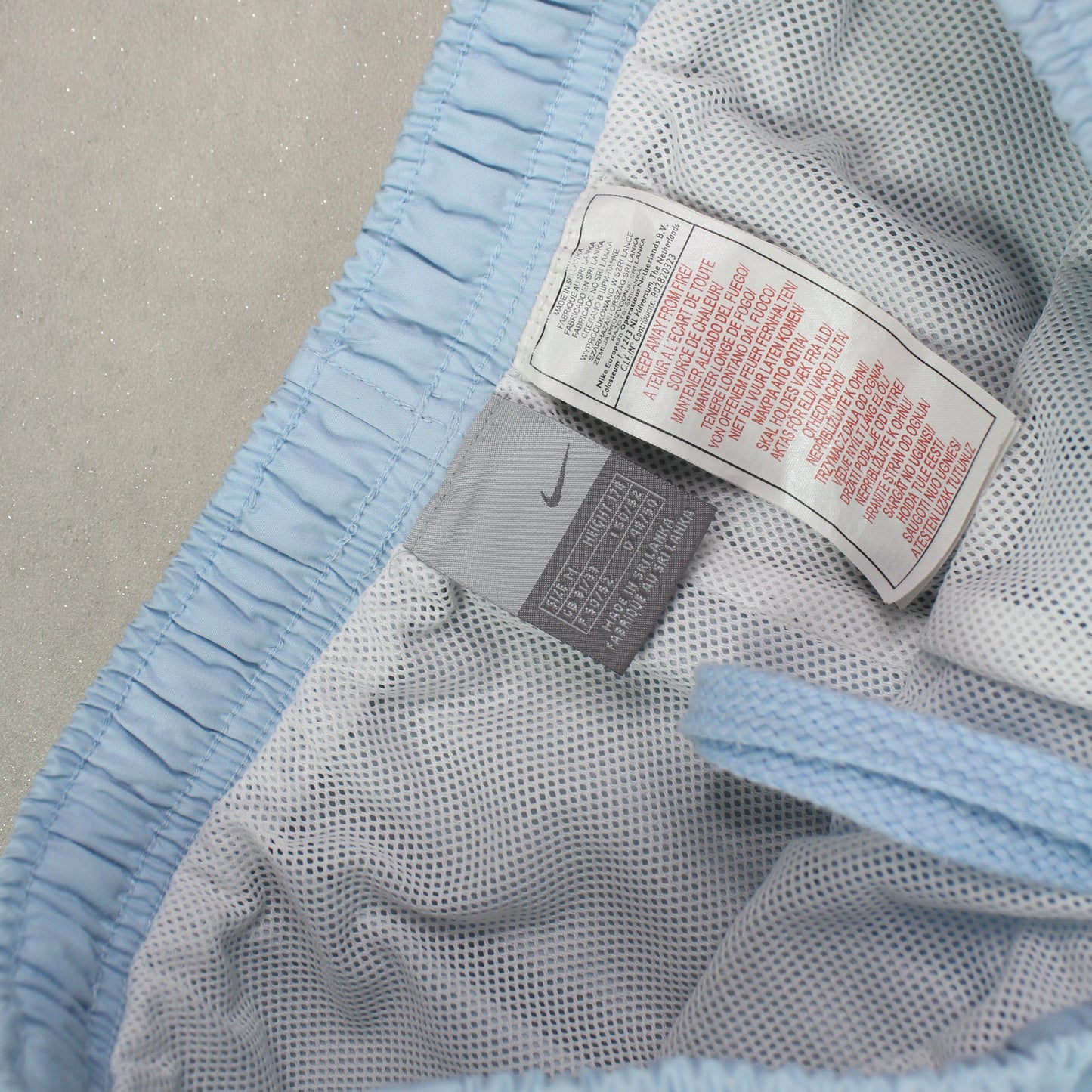 SUPER RARE 00s Nike Trackpants Blue - (M)