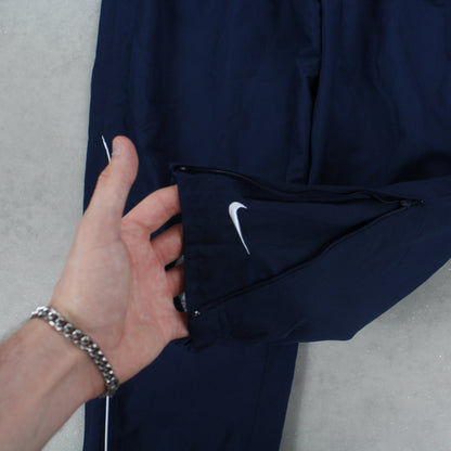 RARE 00s Nike Trackpants Navy - (L)