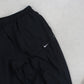 RARE 00s Nike Trackpants Black - (S)