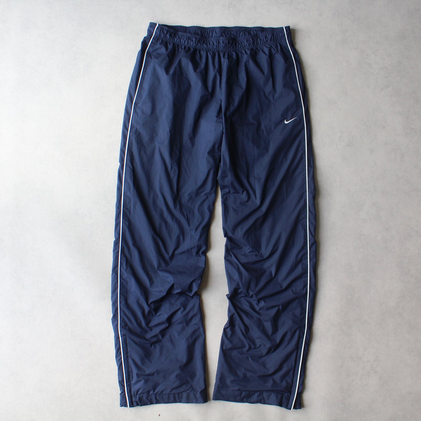 RARE 2000s Nike Trackpants Navy - (S)
