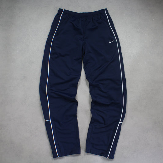 RARE 2000s Nike Trackpants Navy - (M)