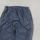 RARE 00s Baggy Nike Trackpants Grey - (XL)