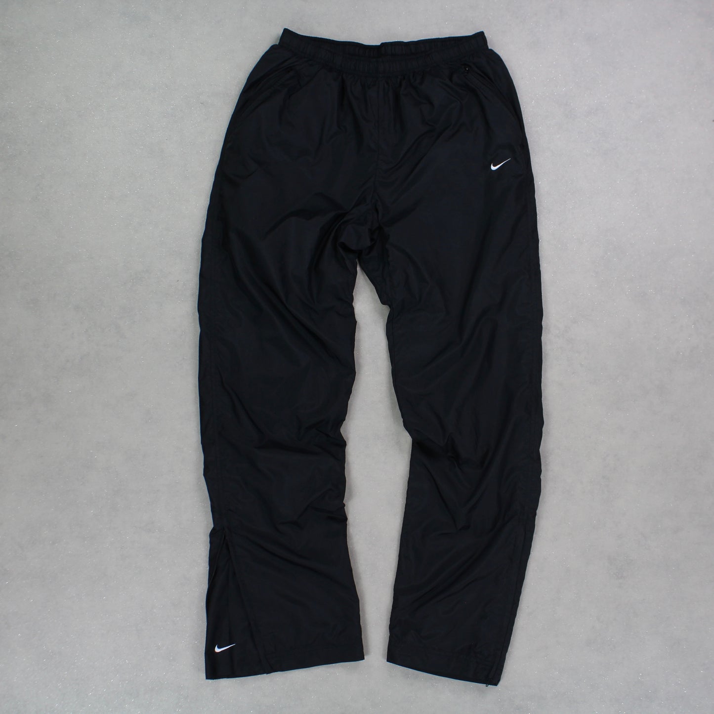 RARE 00s Nike Trackpants Black - (M)