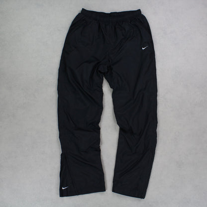 RARE 00s Nike Trackpants Black - (M)